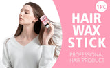 LOCKMIO Floral Scent Wax Stick Smoothing Strong Hold No-Greasy Gel Tames Frizz Broken Flyaway Hair Styling Pomade