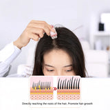 Empty 6ml Scalp Applicator Mini Head Massager Roller Ball Brush for Hair Growth Oil Medicine Liquid Applicator Massage Comb