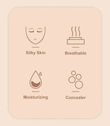 Mushroom Head Air Cushion, CC Cream Natural Moisturizing Foundation Concealer Whitening Oil-control Makeup Cosmetics BB Cream