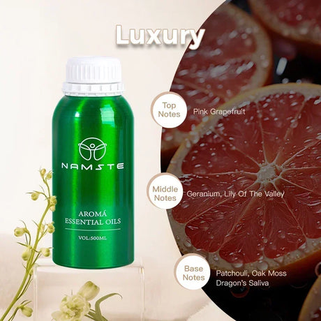 NAMSTE 500ml luxury Essential Oils Pure Natural for Diffuser humidifier Aromatherapy Jasmine Orchid Aroma Oil perfume spray