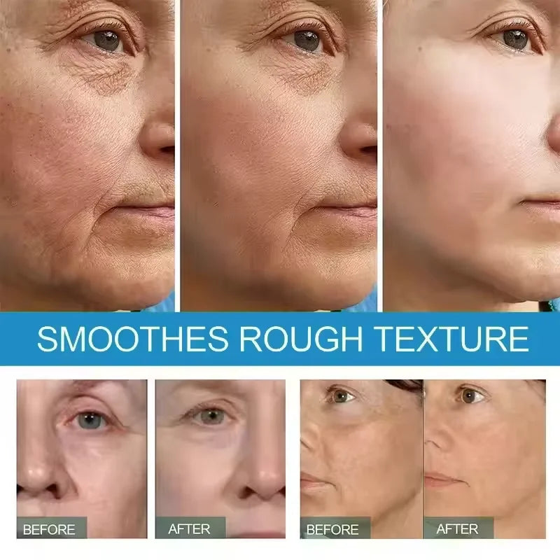 Instant Wrinkle Remover Face Serum Anti Aging Firming Lifting Fade Fine Lines Whitening Moisturizing Brighten Tighten Skin Care