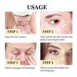 Fat Granules Remover Eye Cream Anti-Puffiness Anti Inflammatory Reduce Dark Circles Eyebags Fade Lines Moisturizing Eye Care