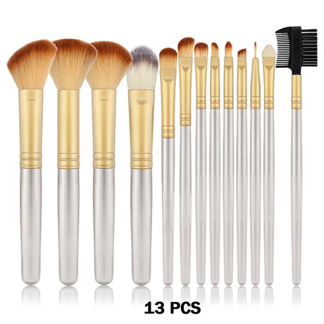 10-32PCS Makeup Brush Set Soft Fluffy Powder Foundation Contour Blush Concealer Eye Shadow Blending Makeup Kit Women Beauty Tool