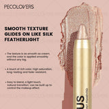 Pearlescent Green Color Highlighting Eyeshadow, Soft And Smooth Texture, Exclusive For Summer, Highlighting Eyeshadow