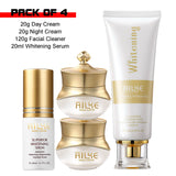 AILKE Women Whitening Facial Skin Care Set, Dark Spots Remover, Anti Wrinkles, Even Skin Tone, for All Skin Types Kit