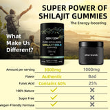 1 bottle of Shilajit gummies Vegetarianism regulates immunity balances nutrition and maintains energy and health