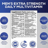 Men's Multivitamin Supplement - Supports Men's Multivitamin with Vitamins A, C, D, E & B12, Zinc, Calcium, Magnesium and More