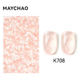 MAYCHAO Cat Eye Magnetic Gel Nail Polish Glitter Effect Semi Permanent Soak Off UV Gel Varnish Manicure For Nail Art
