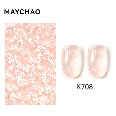 MAYCHAO Cat Eye Magnetic Gel Nail Polish Glitter Effect Semi Permanent Soak Off UV Gel Varnish Manicure For Nail Art