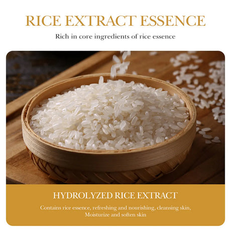 Rice Original Essence Deep Cleaning, Moisturizing Nourishing Facial Cleansing Soap Refreshing Oil Control Facial Wash Hand Soap