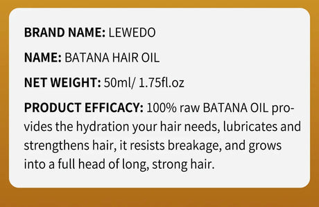 Batana Oil Hair Growth Products Fast Growth Batana Essence Oil Traction Alopecia Anti Hair Loss Baldness Treatment For Men Women