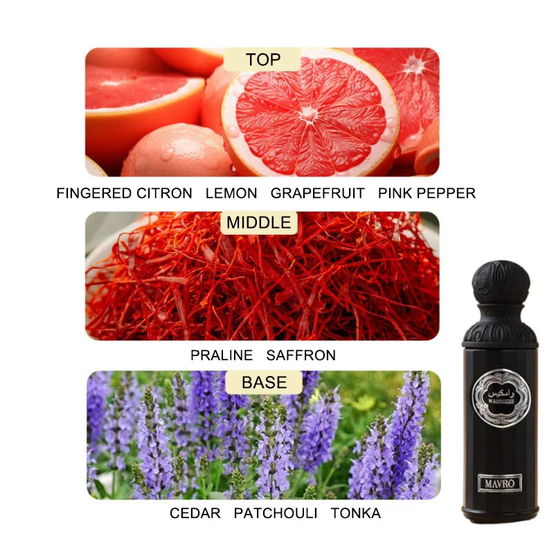 New Unisex Arabic Perfume High Quality Woody Fragrance Perfume Spray Lasting Fragrance To Attract The Opposite Sex Light Perfume