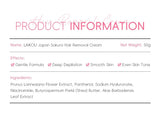 LAIKOU Hair Removal Cream For Men Women Body Intimate Areas Skin Care Moisturizing 50g