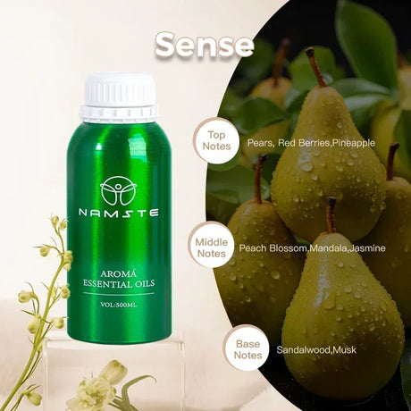 NAMSTE 500ml luxury Essential Oils Pure Natural for Diffuser humidifier Aromatherapy Jasmine Orchid Aroma Oil perfume spray