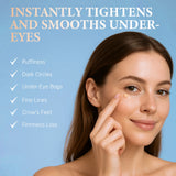 Pentapeptide Complex Instant Firming Eye Cream  With Caffeine For Dark Circles Puffiness Repair Eye Serum Smooth Skin Care