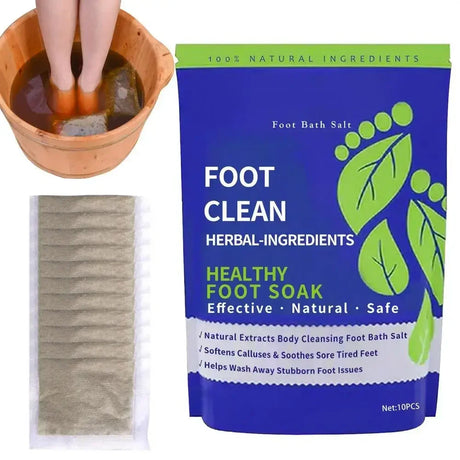 Foot Soaking Salts Pedicure Foot Softening Soak Pedicure Foot Soak Foots 10pcs Organic Foot Softening Capsule Shape Up Care