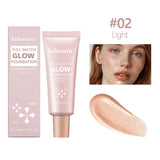 Lumi Glotion Foundation Natural Glow Enhancer Illuminating Highlighter Bronzer Drops Sun Kissed Radiance Makeup Cosmetics