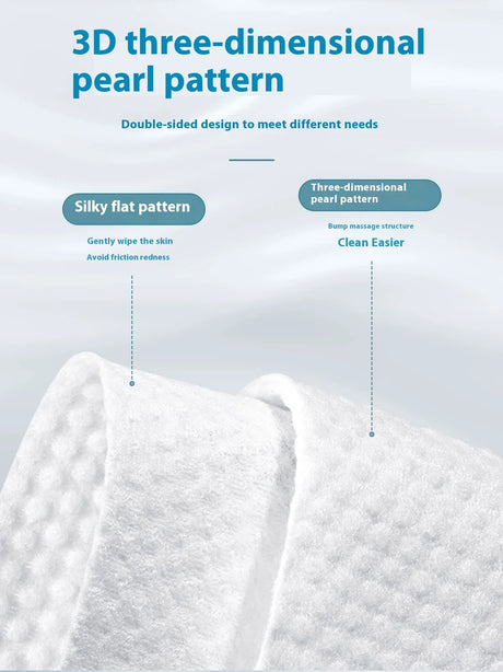 Family Pack 700g Face Wash Towel Hanging Disposable Wall Extraction Cotton Face Wipe Face Wash Towel Soft Makeup Remover Towel