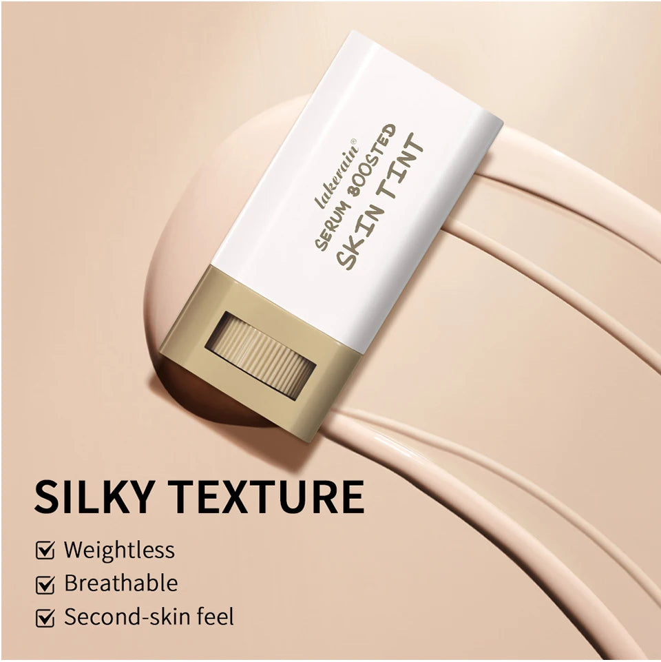 Tinted Moisturizer Balm Foundation Stick Lightweight Hydrating Sheer Coverage Natural Radiant Glow Portable Daily Face Makeup Cosmetic