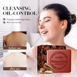 Sandalwood Handmade Soap for Women Deep Cleansing Body Whitening Essential Oil Shaving Soap Skin Lightening Foam Cleaner