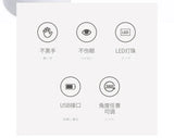 Portable USB UV LED Nail Lamp for Gel Nail Polish - Fast Drying Nail Dryer, Japanese Lotus Style, Hands Safe
