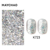 MAYCHAO Cat Eye Magnetic Gel Nail Polish Glitter Effect Semi Permanent Soak Off UV Gel Varnish Manicure For Nail Art