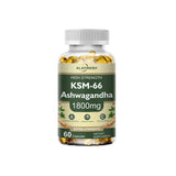 Ashwagandha Capsules Support Antioxidant Lipid-lowering Stress-relief Improve Sleep Enhance Immunity Increase Energy and Focus