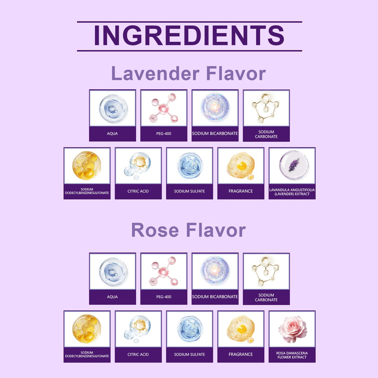Rose Lavender Aromatherapy Shower Steamers Tablets Home Spa Relax Body Mental Relaxation Bath Products Shower Steamers Tablets