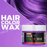 Valentine's Day DIY Hair Dyed Mud Hair Colour Wax Easy To Wash Coloring Cream One-time Hairs Beard and Eyebrows Colour Products