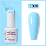 Clou Beaute Gel Nail Polish Neon Brown Royal Blue Red Green Pastal Nude Nail Art Varnishes Gel Lacquer HEMA/TPO FREE UV Gel Nail