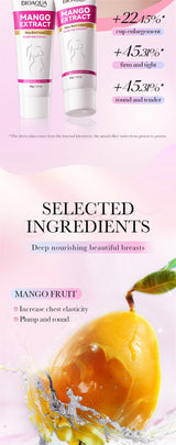 Fast Growth Breast Enlargement Cream Lift Firm Breast Improve Sagging Massage Chest Rapidly Body Moisturizing Smooth Bright Care