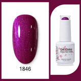 Clou Beaute Gel Color Hema TPO Free 15ml Gel Nail Varnish Soak Off UV Gel Polish Nail Art Manicure Lacquer Nail Art Jelly Gel
