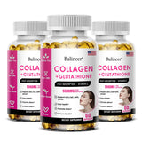Glutathione Collagen Capsules, Antioxidant, Skin Whitening, Deeply Nourish Skin, Hair & Nails, Support Anti-Aging & Joint Health