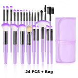 10-32PCS Makeup Brush Set Soft Fluffy Powder Foundation Contour Blush Concealer Eye Shadow Blending Makeup Kit Women Beauty Tool