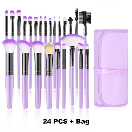 10-32PCS Makeup Brush Set Soft Fluffy Powder Foundation Contour Blush Concealer Eye Shadow Blending Makeup Kit Women Beauty Tool