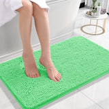 Bathroom Rugs 30x20, Extra Soft Absorbent Chenille Bath Rugs, Rubber Backing Quick Dry, Machine Washable Bath Mats for Bathroom