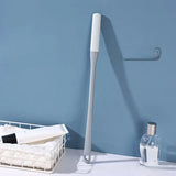 Long Handled Toe Gaps Cleaning Brush Super Soft Silicone Foot Scrubber Exfoliating Brush Foot Wash Brush For Shower