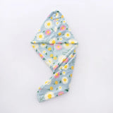 1 Piece of Flower Patterned Dry Hair Towel, Soft and Absorbent, Cute and Charming Dry Hair Cap, Easy to Wear and Not Easy to Fal