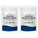 Micronized Creatine Monohydrate Powder 500g, 100 Servings, 5g Scoop, Sports Nutrition Supplement for Men & Women