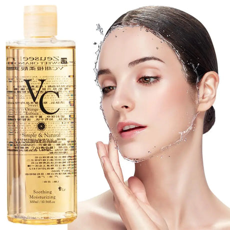 Product Vitamin C Skincare Products VC Toner Refreshing Lotion Hydrating Rejuvenating Wet Skin Tone Compress Care Skin Esse B5J9