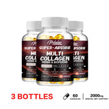 Multi Collagen Capsules - for Skin, Hair, Nails & Bone Health, Supports Joint, Digestive and Immune System Health