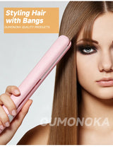3-in-1 Curling Iron Hair Styler Clips Flat Crimper Professional Styler Styling Tools Waver Brush Waver Straightener Hair Curler
