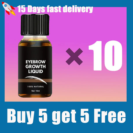 Eyelash & Eyebrow Growth Serum – Prevents breakage, delivers fuller results in 7 days, ideal for daily eye care.