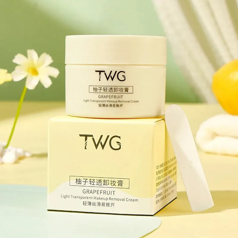 Avocado Cleansing Balm 4-in-1 Makeup Remover for Face Eyes & Lips Fast Melting No Residue Gentle Cleansing Balm Fruit Scented