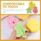 Children's Bath Sponge Sponges Body Wash Bathing Cute Frosted Wood Pulp Baby Shower Wood Pulp Cellulose Scrubber for Tools Bath