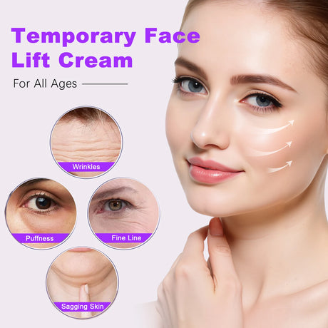 Retinol Tightening Cream for Face and Neck, Anti Sagging and Wrinkle Filling Day Night