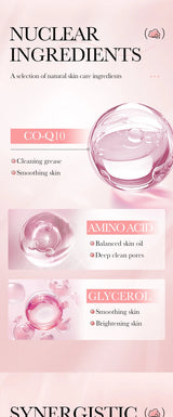 Facial Cleanser Face Wash Foam Face Massasge Facial Hydrating Moisturizing Skin Products Mossee Cleansing Care