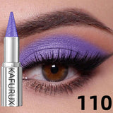 12 Colors Metallic White Black Purple Eyeshadow Pencil Glitter 1pc  Liner Pen Highligter Long Lasting Blue Cream Eye Shadow