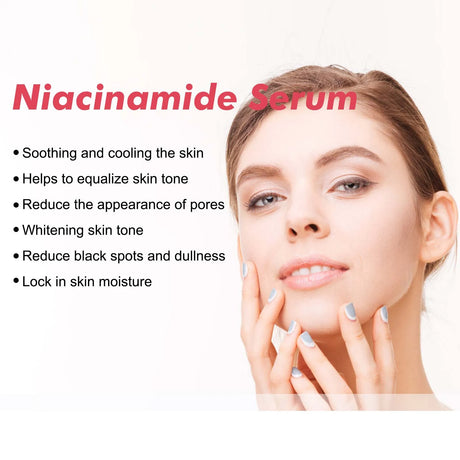 2026 Kojic Acid Niacinamide Brightening Ampoule Lighten Spots Fade Fine Lines Increasing Elasticity Smooth Soften Skin Care 1PCS