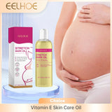 EELHOE Vitamin E Skin Care Oil Remove Pregnancy Stretch Marks Postpartum Care Elastic Skin Firming Collagen Body Care Oil 100ml